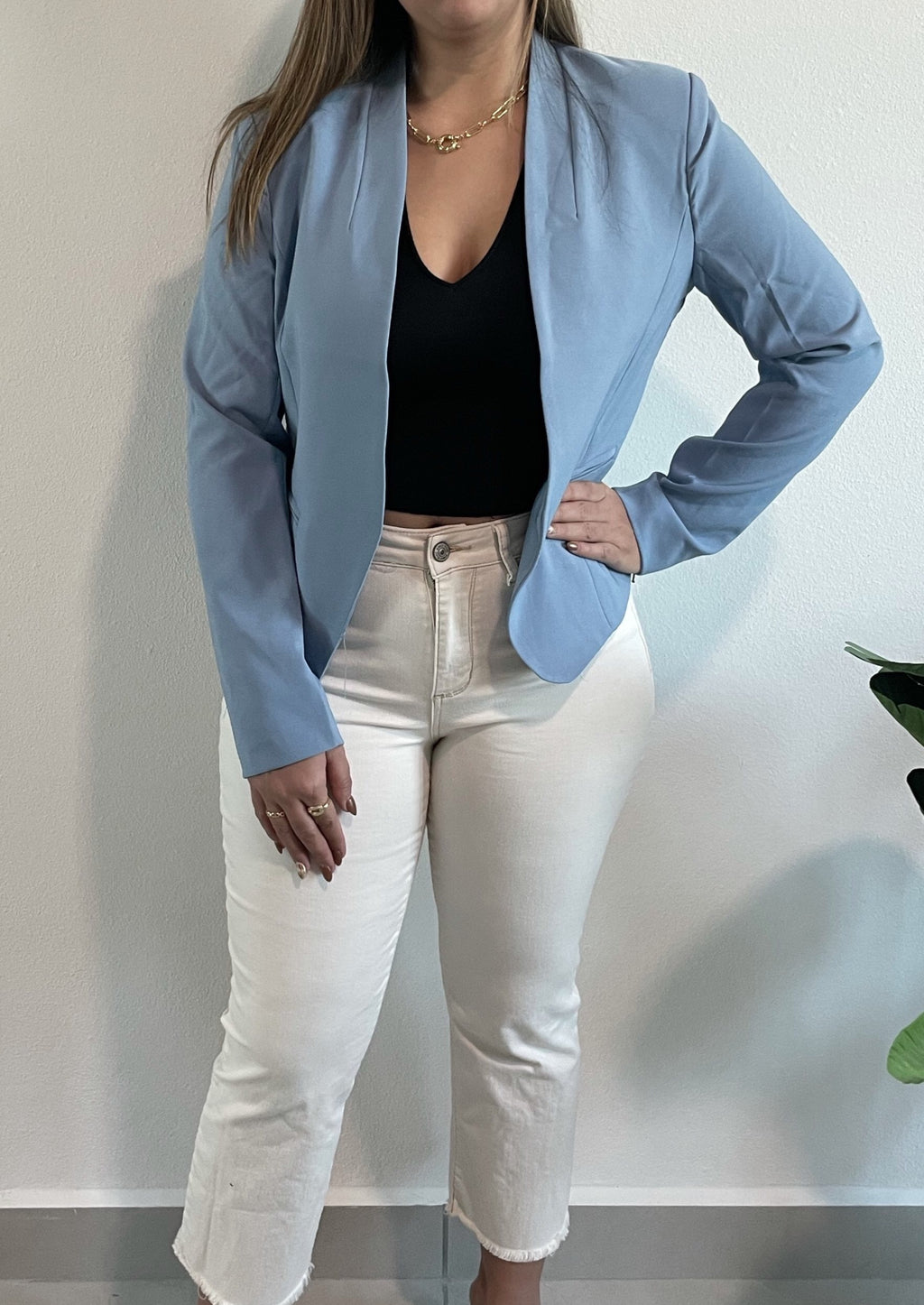 Soft Blue Blazer