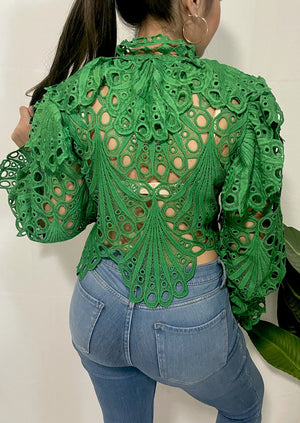 Emerald Fancy Top