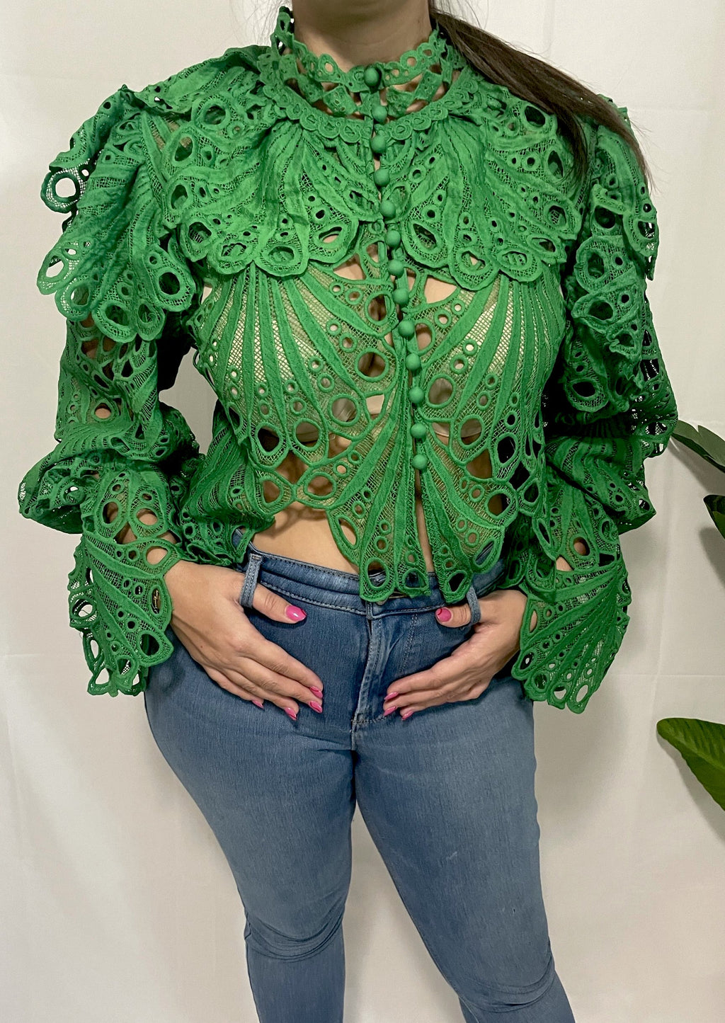 Emerald Fancy Top