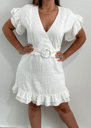 Ruffle Mini Dress